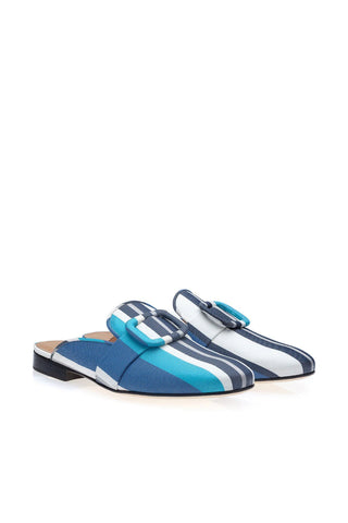 SUPERGLAMOUROUS Savoy Atunis Fabric Mule