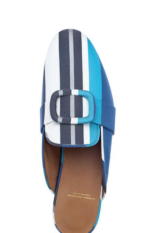 SUPERGLAMOUROUS Savoy Atunis Fabric Mule