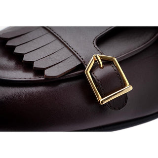 SUPERGLAMOUROUS TANGERINE 7.1 Men's Shoes Nappa Leather Double Monk-Strap Belgian Loafers (SPGM1164)-AmbrogioShoes