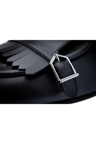 SUPERGLAMOUROUS TANGERINE 7.1 Nappa Leather Double Monk-Strap Belgian Loafers (SPGM1164)