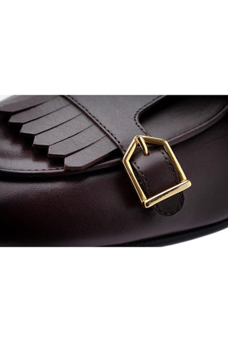 SUPERGLAMOUROUS TANGERINE 7.1 Nappa Double Monk-Strap Belgian Loafers (SPGM1164)