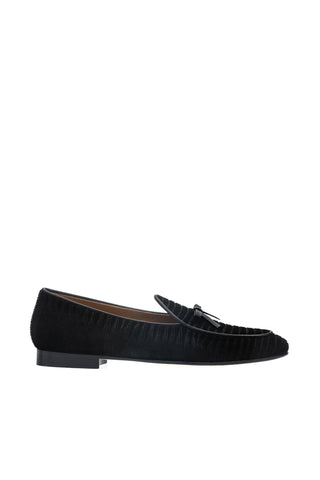 SUPERGLAMOUROUS Tangerine 1 Tejuvelour Velvet Slip-On Loafer (SPGM1375)