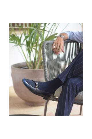 SUPERGLAMOUROUS Tangerine 12 Suede & Calf-Skin Leather Belgian Loafers (SPGM1254)-AmbrogioShoes