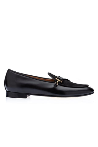 SUPERGLAMOUROUS Tangerine 12 Suede & Leather Belgian Loafers (SPGM1254)