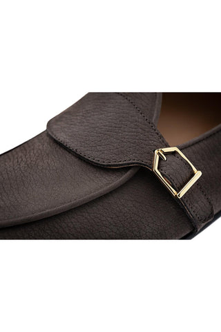 SUPERGLAMOUROUS Tangerine 15.1 Oregon Grainy Nubuck Leather Loafer (SPGM1372)-AmbrogioShoes