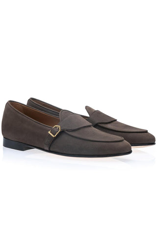 SUPERGLAMOUROUS Tangerine 15.1 Oregon Grainy Nubuck Leather Loafer (SPGM1372)-AmbrogioShoes