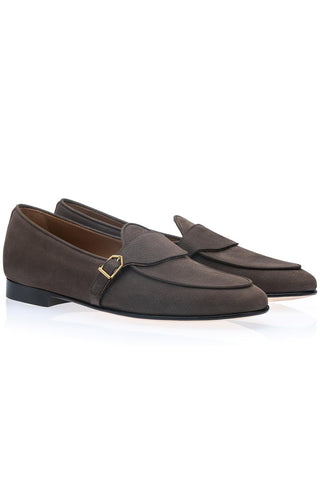 SUPERGLAMOUROUS Tangerine 15.1 Oregon Grainy Nubuck Leather Loafer (SPGM1372)
