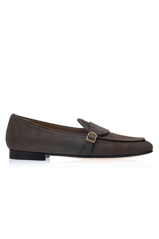 SUPERGLAMOUROUS Tangerine 15.1 Oregon Grainy Nubuck Leather Loafer (SPGM1372)