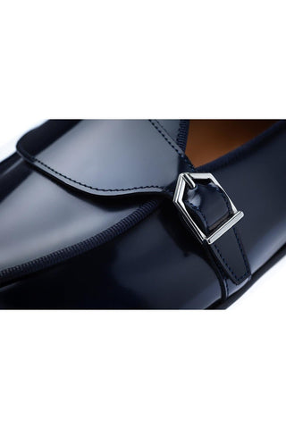 SUPERGLAMOUROUS Tangerine 15.1 Polished Leather Belgian Loafer