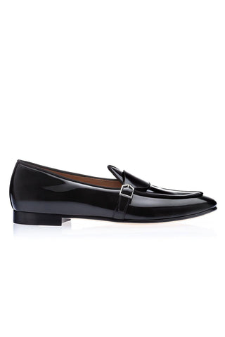 SUPERGLAMOUROUS Tangerine 15.1 Polished Leather Belgian Loafers (SPGM1317)