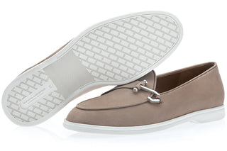 SUPERGLAMOUROUS Tangerine 16 Airwalk Nubuck Leather Single-Monk Slip-on Sneaker (SPGM1364)-AmbrogioShoes