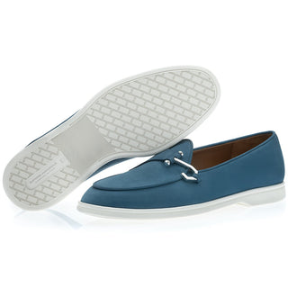 SUPERGLAMOUROUS Tangerine 16 Airwalk Nubuck Leather Single-Monk Slip-on Sneaker (SPGM1364)-AmbrogioShoes