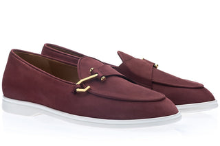 SUPERGLAMOUROUS Tangerine 16 Airwalk Nubuck Leather Single-Monk Slip-on Sneaker (SPGM1364)-AmbrogioShoes