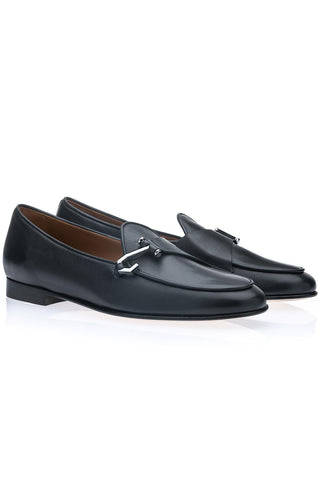 SUPERGLAMOUROUS Tangerine 16 Guanto Leather Single-Monk Loafer (SPGM1363)-AmbrogioShoes