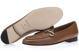 SUPERGLAMOUROUS Tangerine 16 Guanto Leather Single-Monk Loafer (SPGM1363)-AmbrogioShoes