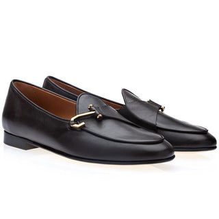 SUPERGLAMOUROUS Tangerine 16 Guanto Leather Single-Monk Loafer (SPGM1363)-AmbrogioShoes