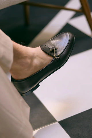 SUPERGLAMOUROUS Tangerine 16 Guanto Leather Single-Monk Loafer (SPGM1363)