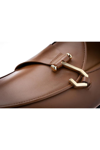 SUPERGLAMOUROUS Tangerine 16 Guanto Leather Single-Monk Loafer (SPGM1363)