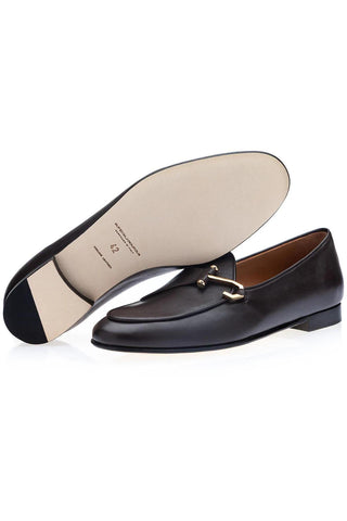 SUPERGLAMOUROUS Tangerine 16 Guanto Leather Single-Monk Loafer (SPGM1363)