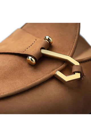 SUPERGLAMOUROUS Tangerine 16 Nubuck Mule-AmbrogioShoes