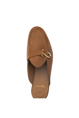SUPERGLAMOUROUS Tangerine 16 Nubuck Mule