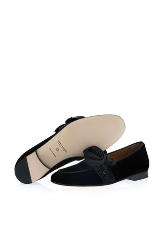 SUPERGLAMOUROUS Tangerine 17 Velvet Loafer