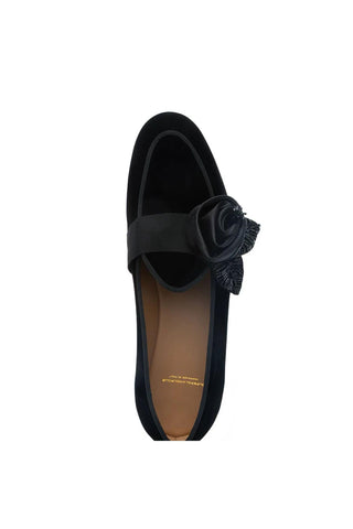SUPERGLAMOUROUS Tangerine 17 Velvet Loafer