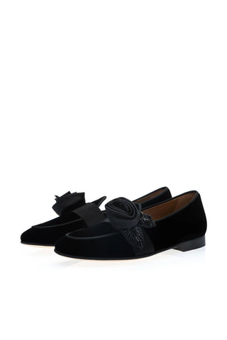 SUPERGLAMOUROUS Tangerine 17 Velvet Loafer