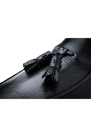 SUPERGLAMOUROUS Tangerine 2 Deer-Skin Slip-On Tassel Skate Sneaker (SPGM1367)-AmbrogioShoes