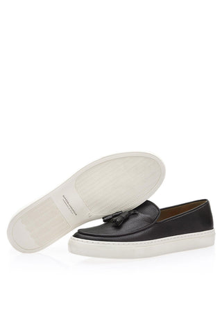 SUPERGLAMOUROUS Tangerine 2 Deer-Skin Slip-On Tassel Skate Sneaker (SPGM1367)