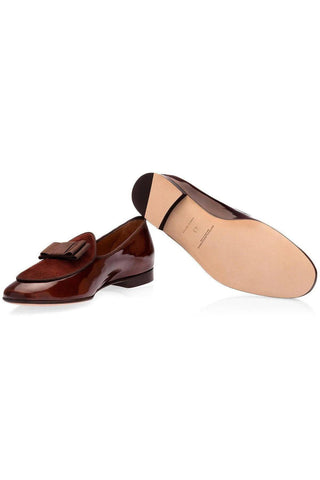SUPERGLAMOUROUS Tangerine 3 Suede / Leather Belgian Loafer