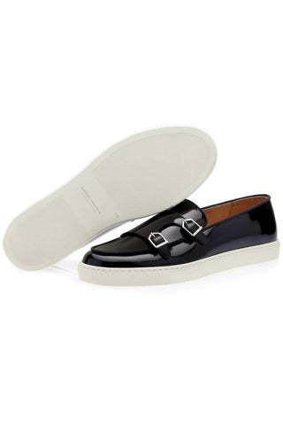 SUPERGLAMOUROUS Tangerine 7 Leather Skate Sneaker