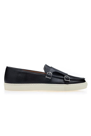 SUPERGLAMOUROUS Tangerine 7 Lizard Embossed Slip-On Sneaker (SPGM1339)