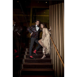 SUPERGLAMOUROUS Tangerine 7 Men's Shoes Satin / Patent Leather Monk-Straps Belgian Formal Loafers (SPGM1023)-AmbrogioShoes