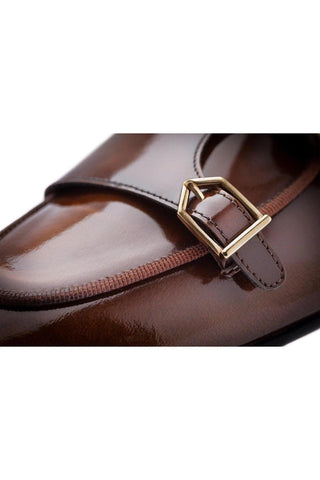 SUPERGLAMOUROUS Tangerine 7 Polished Leather Belgian Loafer