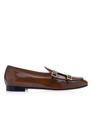 SUPERGLAMOUROUS Tangerine 7 Polished Leather Belgian Loafer
