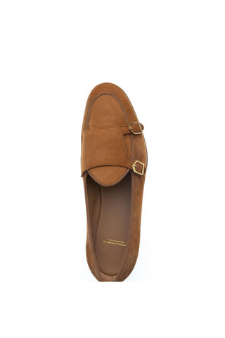 SUPERGLAMOUROUS Tangerine 7 Suede Double Monk-Strap