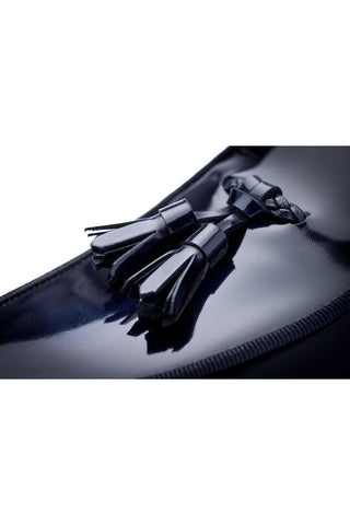 SUPERGLAMOUROUS Tangerine 8 Brushed Polished Calf-Skin Leather Belgian Tassel Loafers (SPGM1152)-AmbrogioShoes