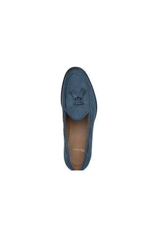 SUPERGLAMOUROUS Tangerine 8-T Oregon Grainy Nubuck Leather Belgian Tassel Loafer (SPGM1373)