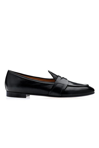 SUPERGLAMOUROUS Tangerine 9 Toledo Leather Penny Loafer