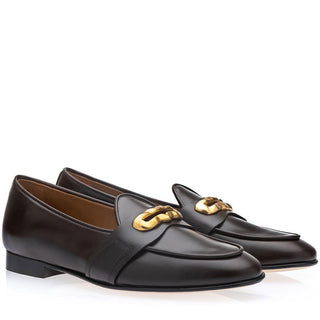 SUPERGLAMOUROUS Tangerine 9.2 Men's Shoes Nappa Leather Slip-On Belgian Loafer (SPGM1370)-AmbrogioShoes