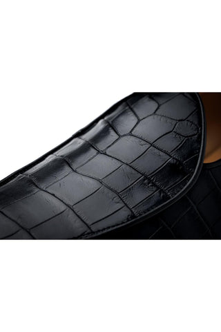 SUPERGLAMOUROUS Tangerine Exotic Crocodile Belgian Loafer(SPGM1348)-AmbrogioShoes