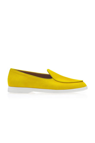 SUPERGLAMOUROUS Tangerine Suede Airwalk Sneaker (SPGM1351)