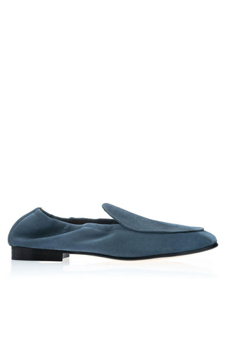 SUPERGLAMOUROUS Tangerine Unlined Suede Slip-On Loafer