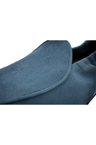 SUPERGLAMOUROUS Tangerine Unlined Suede Slip-On Loafer
