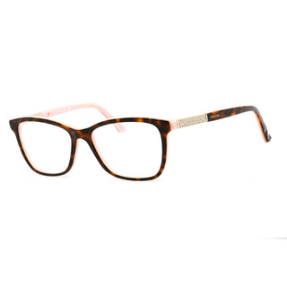 SWAROVSKI SK5117 Eyeglasses Dark Havana Gold Strass / Clear Lens-AmbrogioShoes