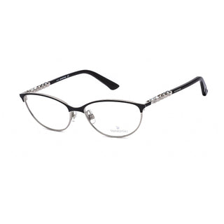 SWAROVSKI SK5139 Eyeglasses Shiny Black / Clear Lens-AmbrogioShoes