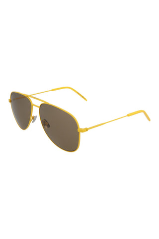 Saint Laurent CLASSIC11 Yellow Sunglasses
