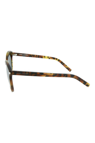 Saint Laurent CLASSIC6 Brown Havana Baby Cat Sunglasses
