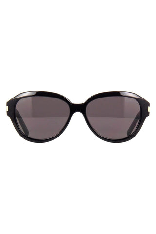 Saint Laurent Round-Frame Acetate Sunglasses SL400-001 Women's (S)